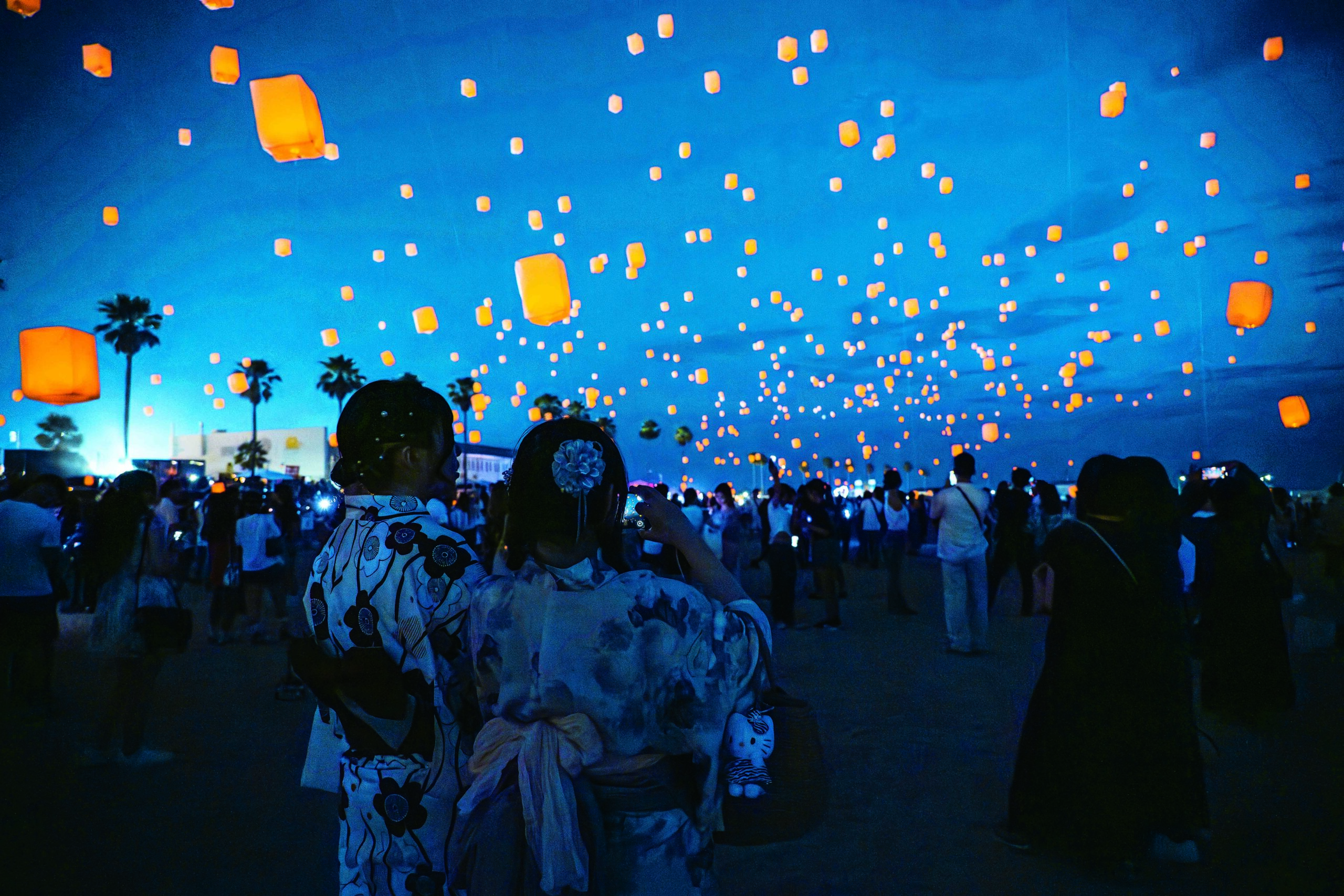 ランタン打ち上げ⑤