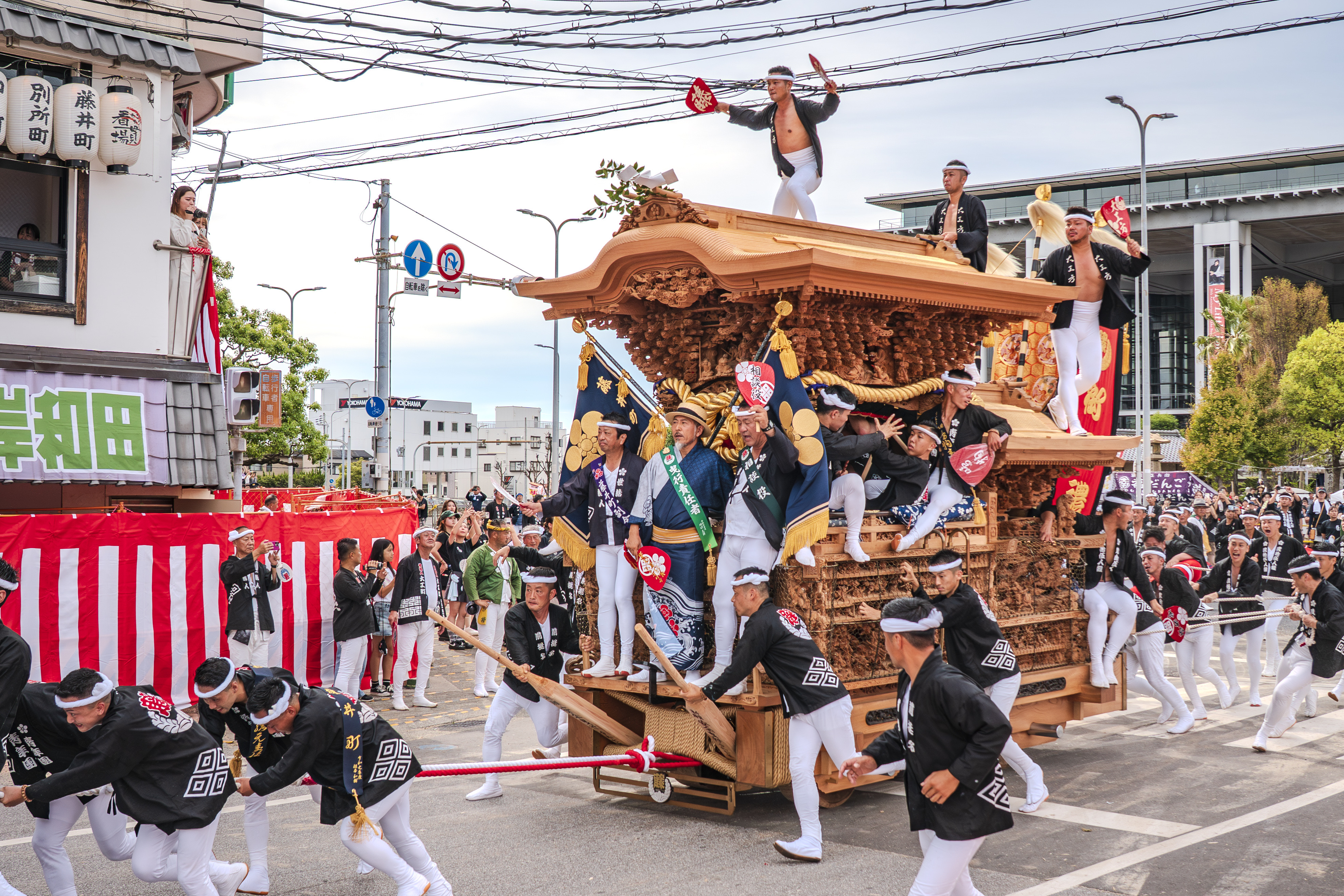 岸和田だんじり祭ビューイングシート